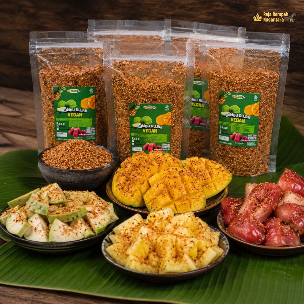 Bumbu Rujak VEGAN Tabur Bumbu Rujak Buah Lutis Petis