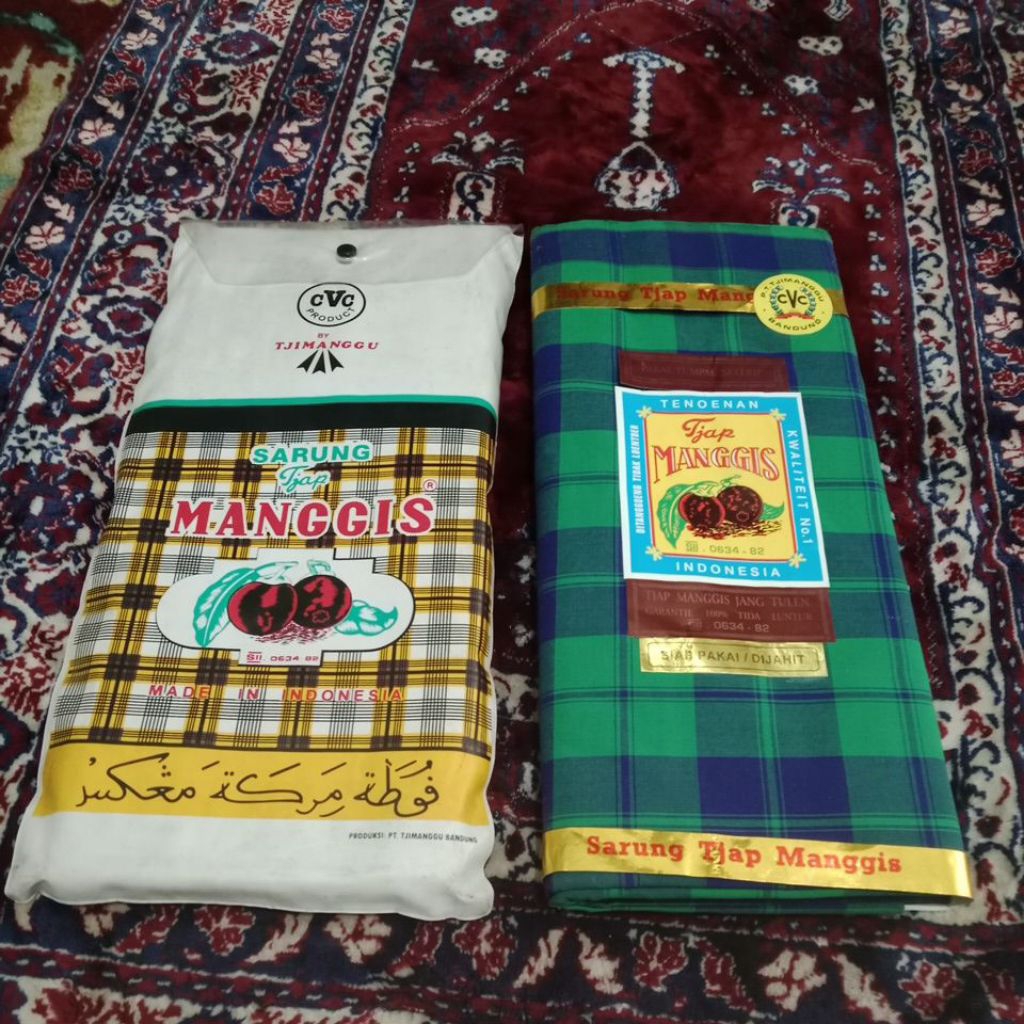 sarung Jadul tjap manggis CVC Cimanggu (baru)