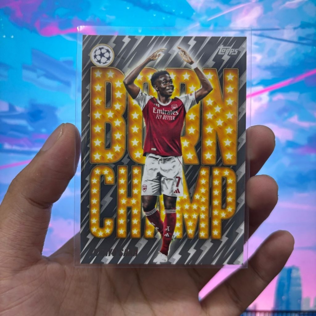 Kartu Bola Set Born Champ Topps Original