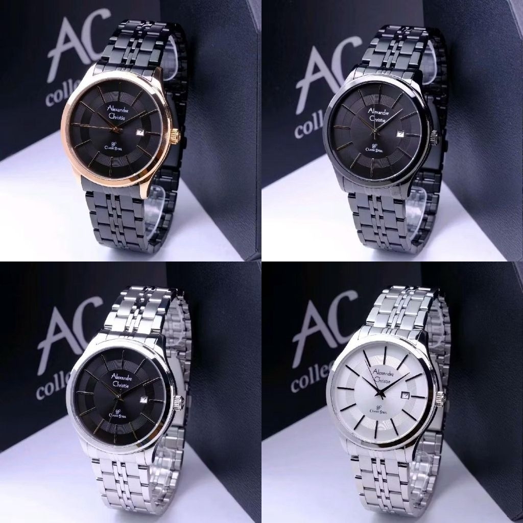 Jam Tangan Pria Alexandre Christie 8348 AC8348 AC 8348MD [ORIGINAL]