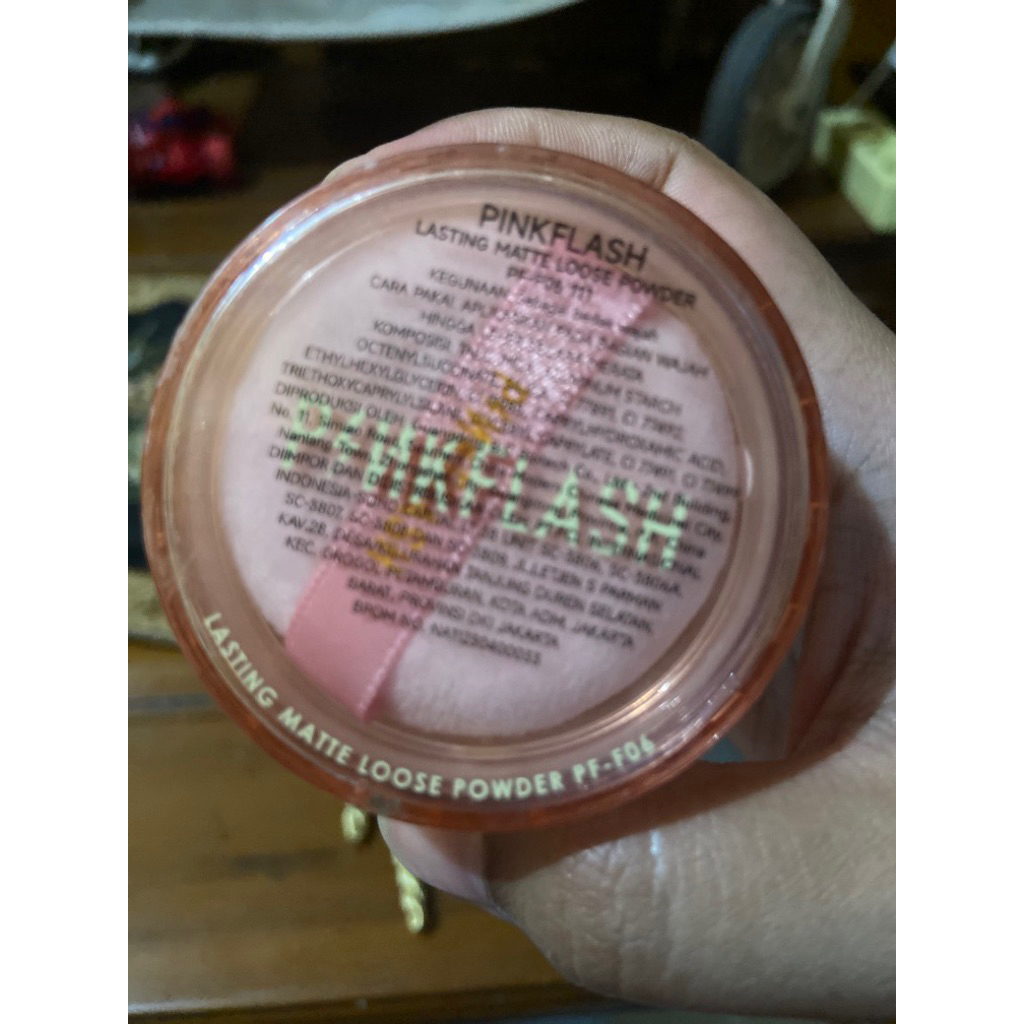 pinkflash loose powder