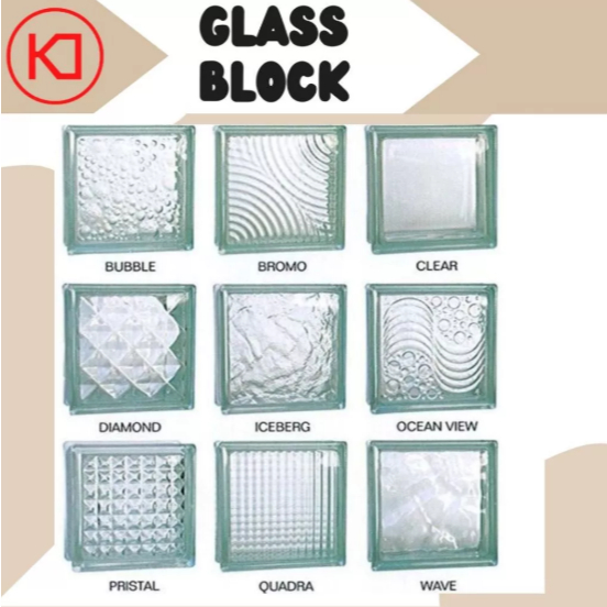 GLASS BLOCK / BLOK KACA - DUS
