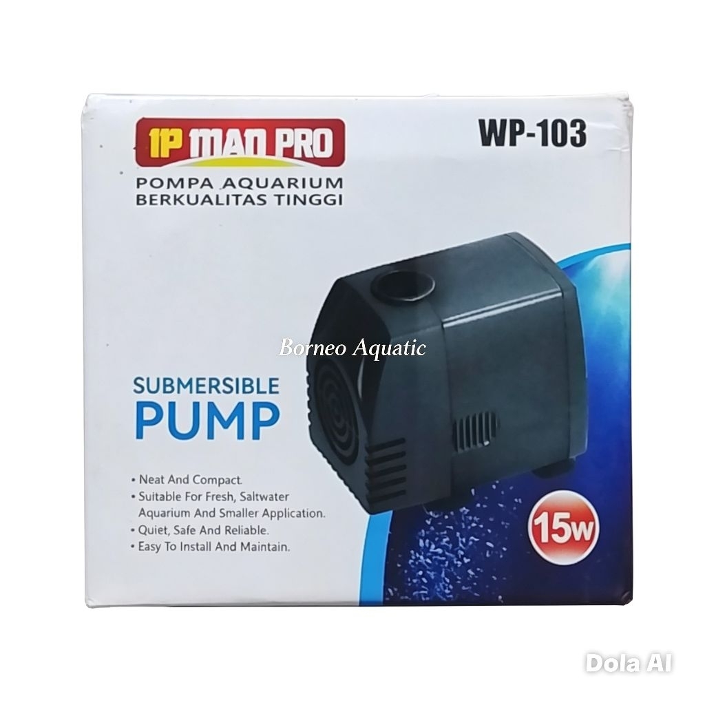 POMPA AQUARIUM BERKUALITAS TINGGI // IP MAN PRO WP 103