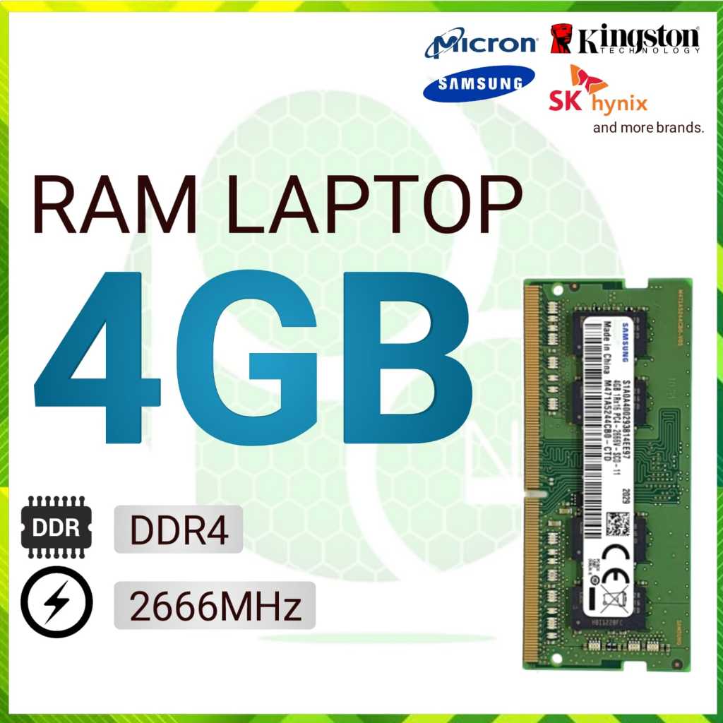 RAM Laptop DDR4 4GB 2666MHz - SoDimm Laptop