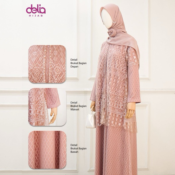Delia Hijab - Harumi Dress | Dress Wanita Kondangan Simple