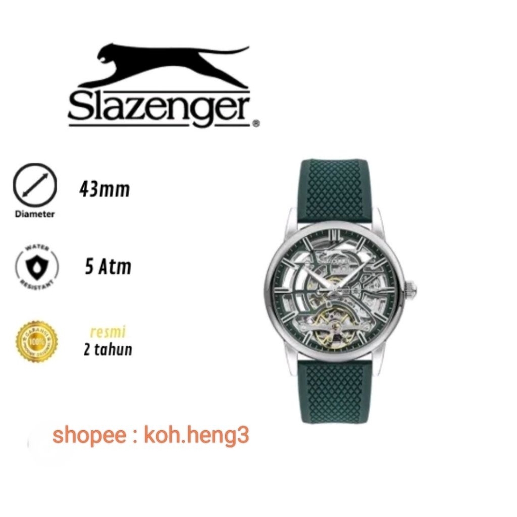 Slazenger jam tangan pria