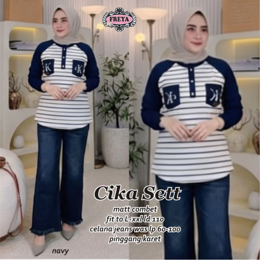 (( BISA COD TERBARU BAJU)) FUTARY // CIKA SET CANTIK BY FREYA BY ANTY'S