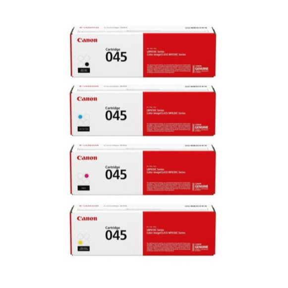 Toner Canon CRG-045 Black & Colour Original Cartridge Printer Canon imageCLASS LBP611Cn LBP612Cdw LB
