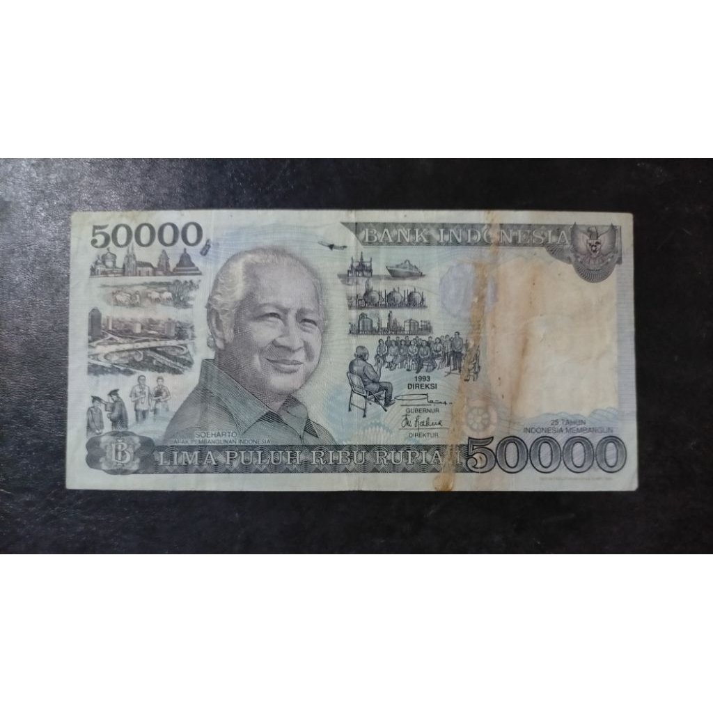 Uang 50000 Suharto 1993/1995
