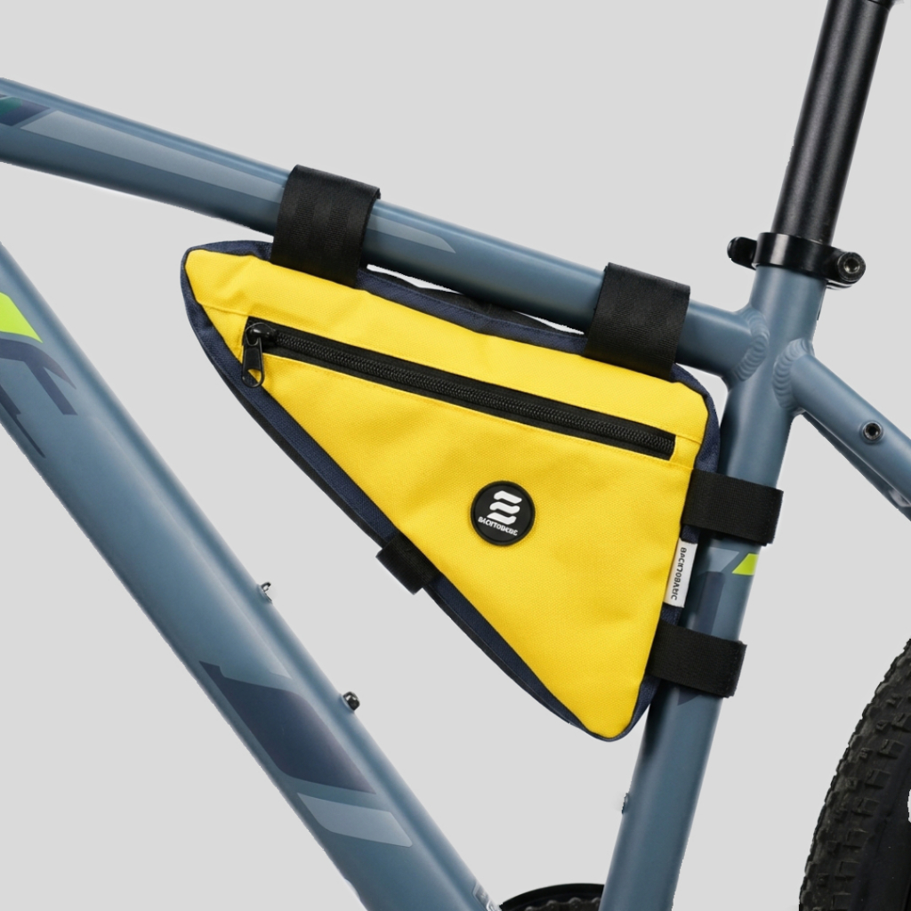 Tas Sepeda Frame Bag Waterproof Organizer Bag | Tas Sepeda Gunung Ukuran Besar | Backtobasic Studio