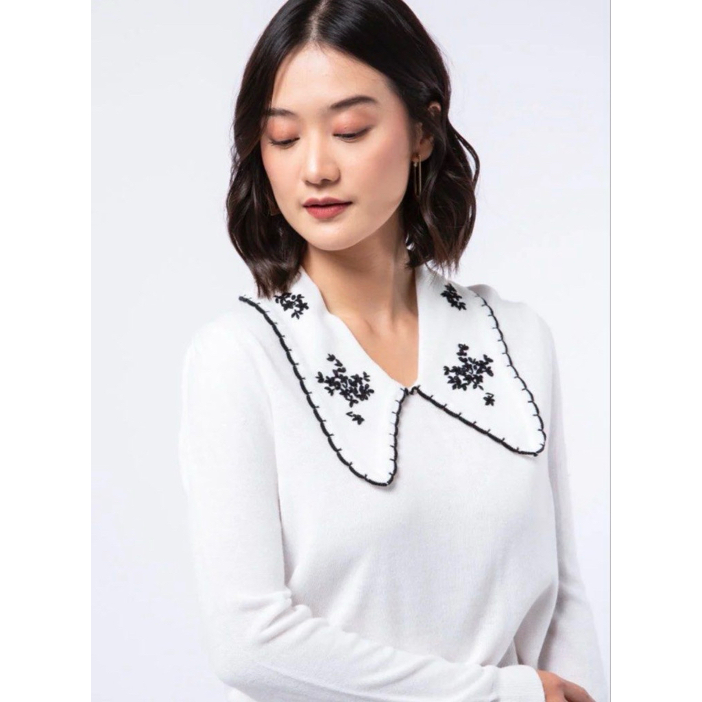 et cetera white sweater