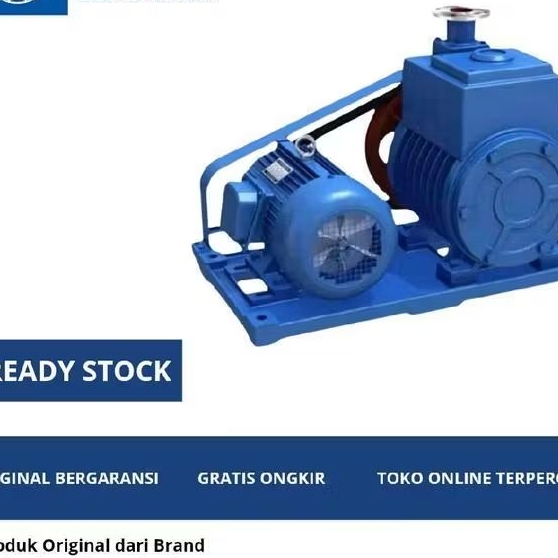 Rotary Vane Vacuum Pump Rotor 2X-15 2,2KW 380V Pompa Vakum Rotary Vane Baling-Baling Putar