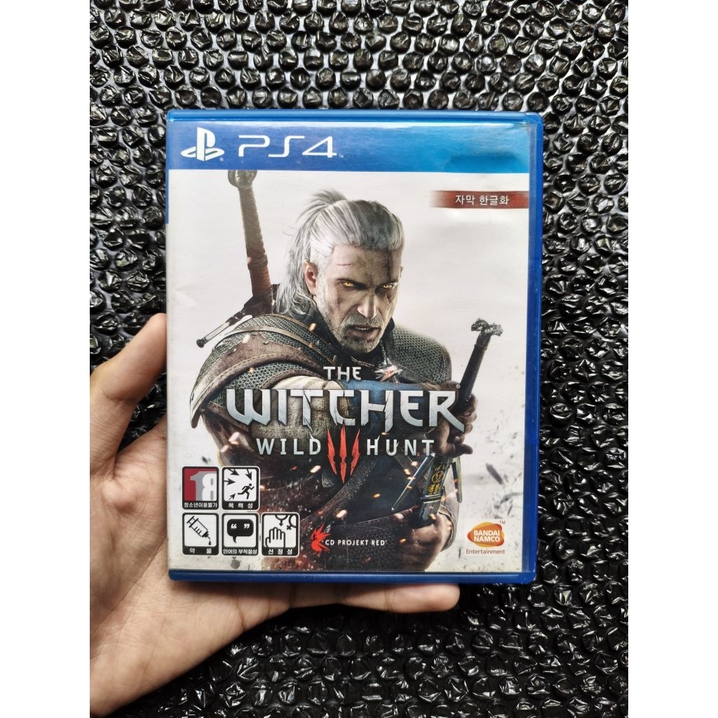 BD Kaset Ps4 The Witcher 3 Wild Hunt