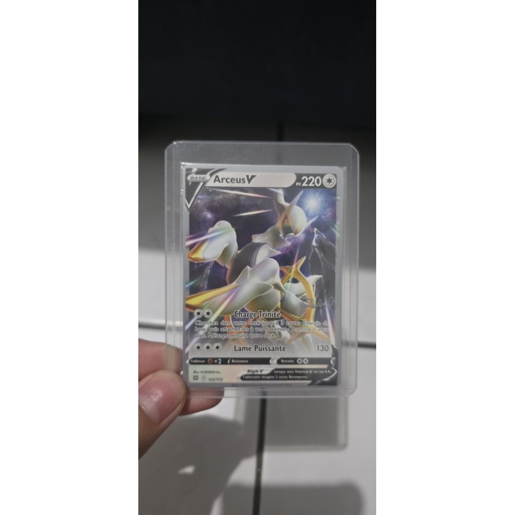 arceus V non holo