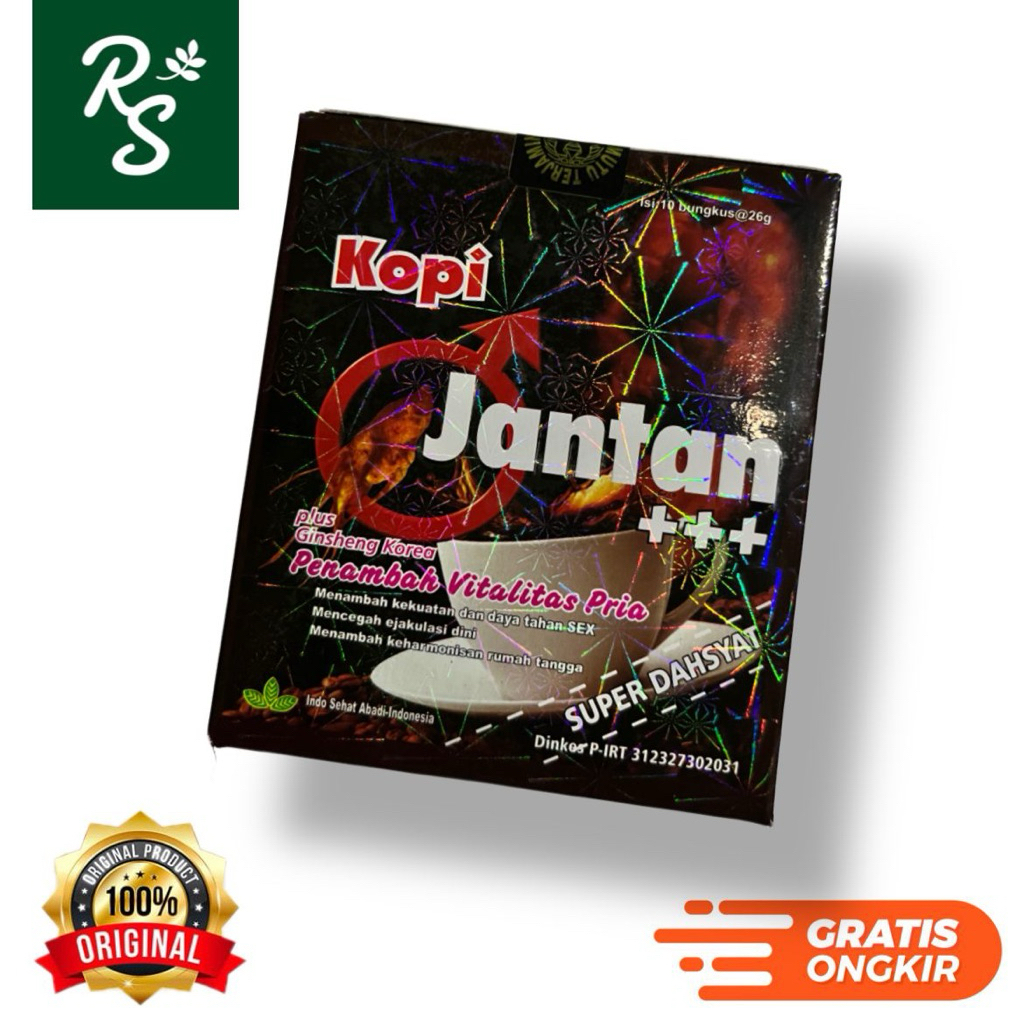 Kopi rempahJantan kupu kupu + Kopi Herbal Pria + Premium + Original