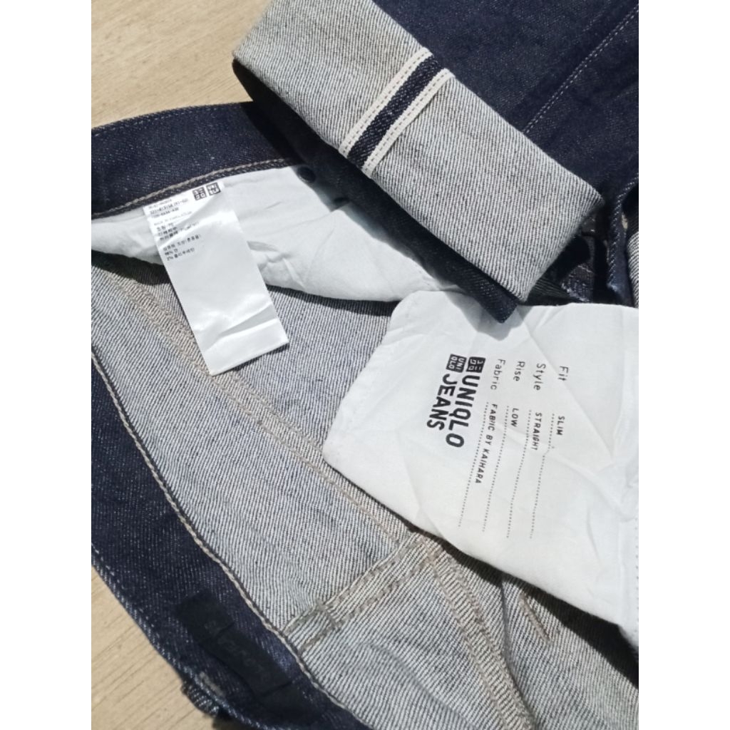 JEANS UNIQLO SELVEDGE ORIGINAL