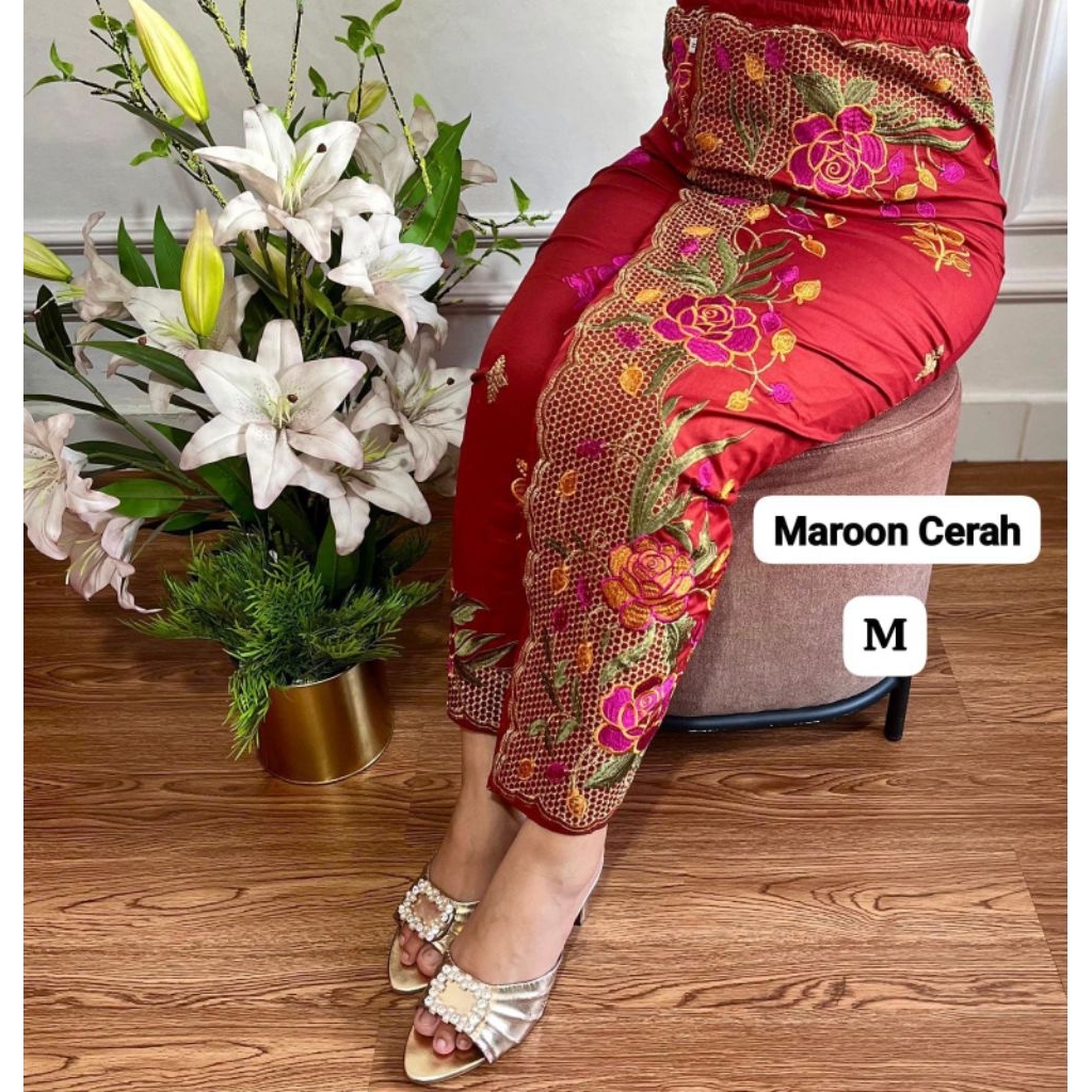 KAMEN JADI BORDIR SONGKET PREMIUM BORDIR TERATAI// ROK BORDIR SONGKET BALI// KAMEN JADI