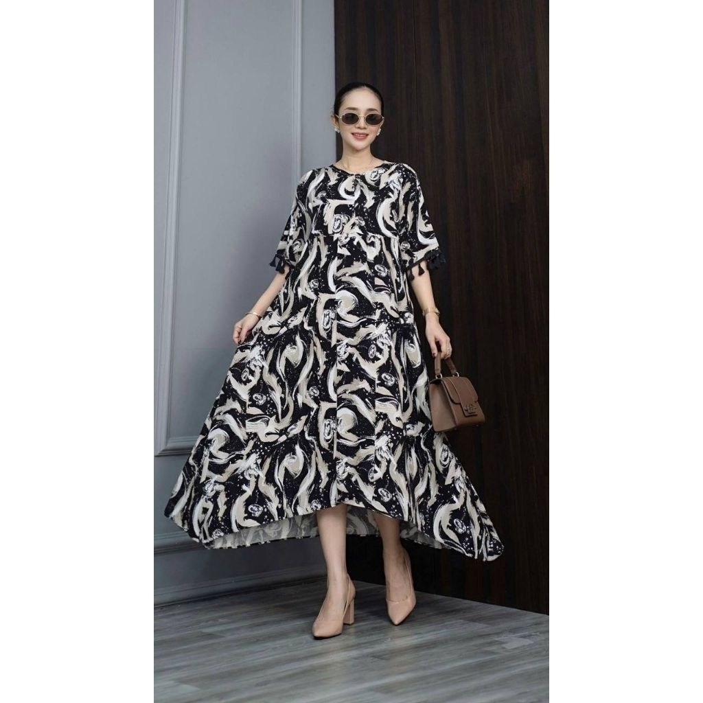 ALISYA DRESS/daster kekinian/daster terbaru 2026/dres anak muda/baju trendi/daster asli pekalongan/b