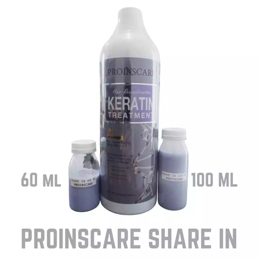 PURC & PROINSCARE HAIR BRAZILIAN PURC KERATIN SMOOTHING PURE TREATMENT KOMPLIT
