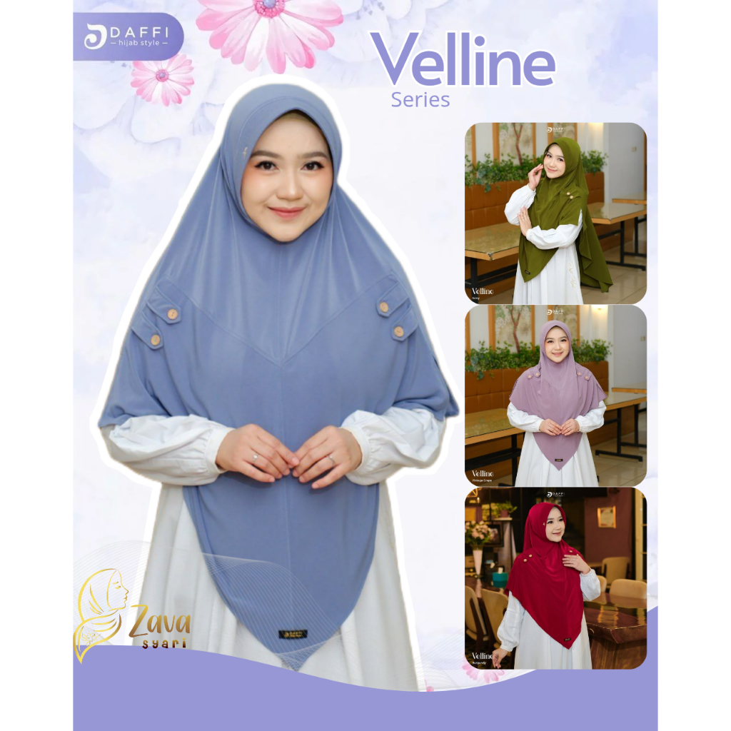 BERGO VELLINE HIJAB DAFFI JUMBO SYARI