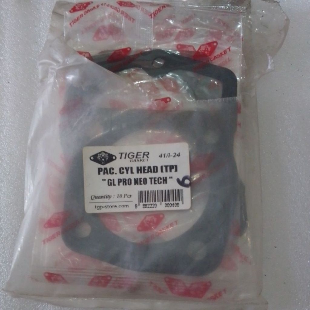 PACKING PAK HEAD KOP GL MAX NEOTECH GL PRO MERK TIGER