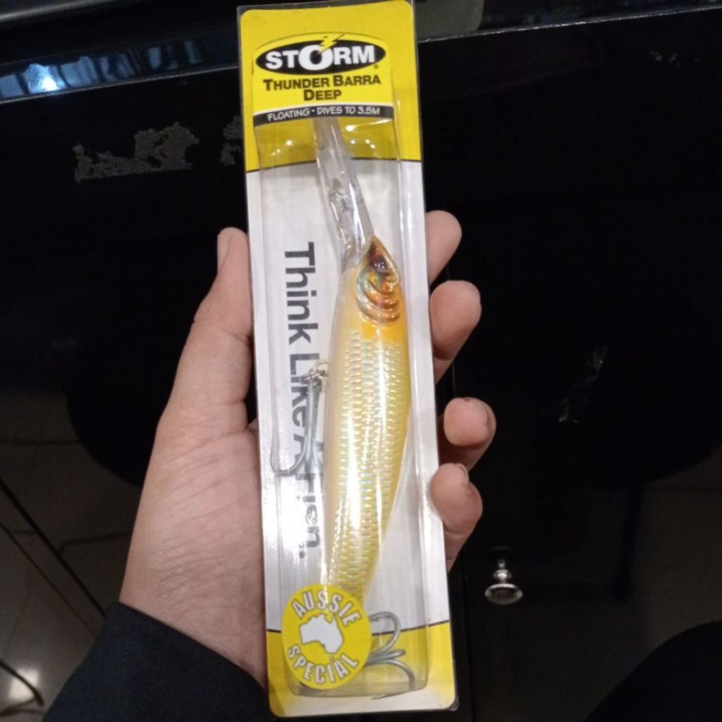 umpan pancing storm thunder barra tbm tbd