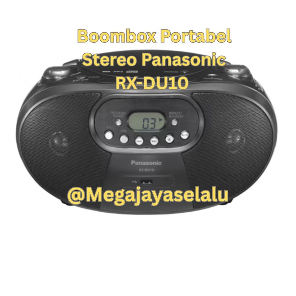 Radio Boombox Panasonic Compo RX-DU10