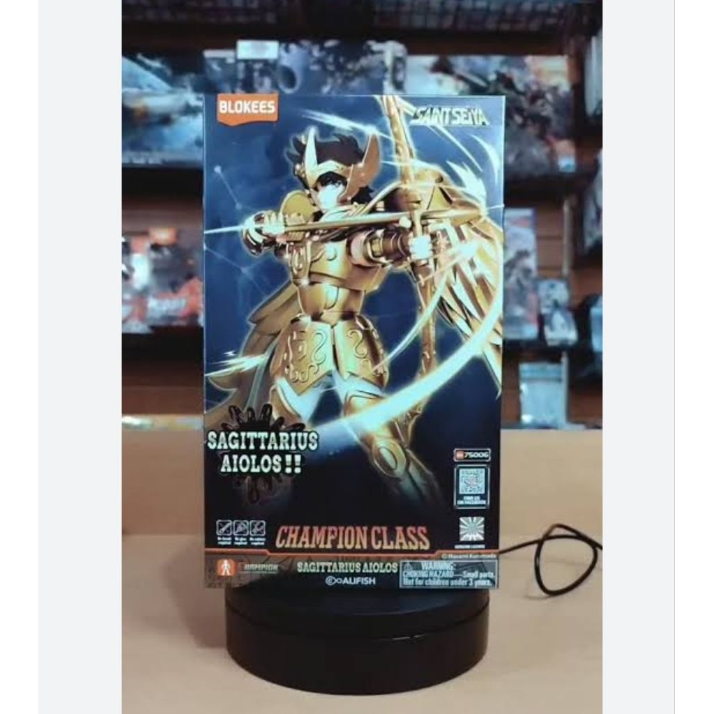 blokees champion class saint seiya sagitarius