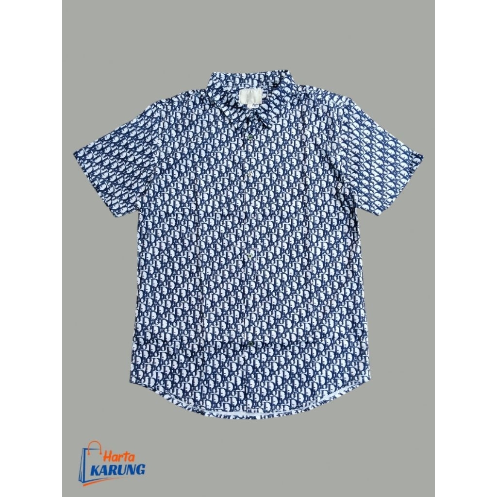 Kemeja Christian Dior Monogram