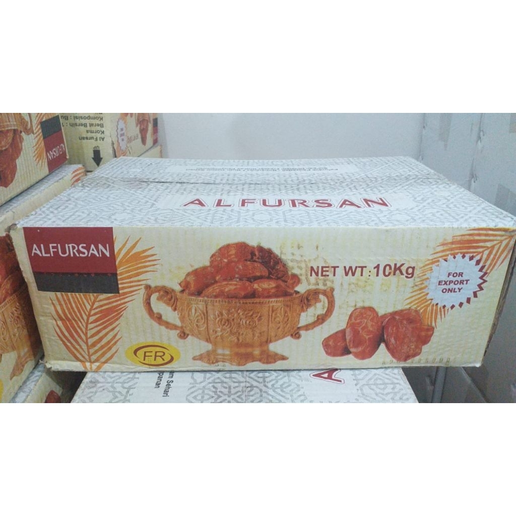 kurma khalas al  fursan 10kg | kurma khalas