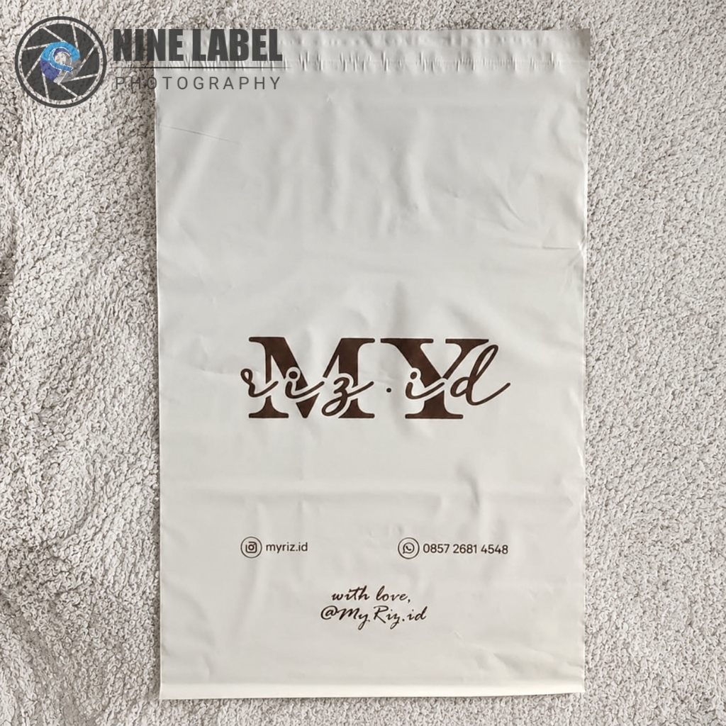 500pcs plastik polymailer 30x40 / FREE SABLON / plastik packing baju / polymailer / plastik olshop /