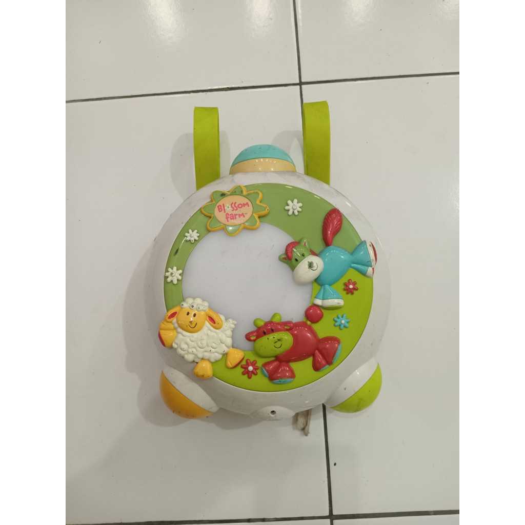 ELC Blossom Farm Lullaby Projector Light Show Rusak Tidak Termasuk Remote