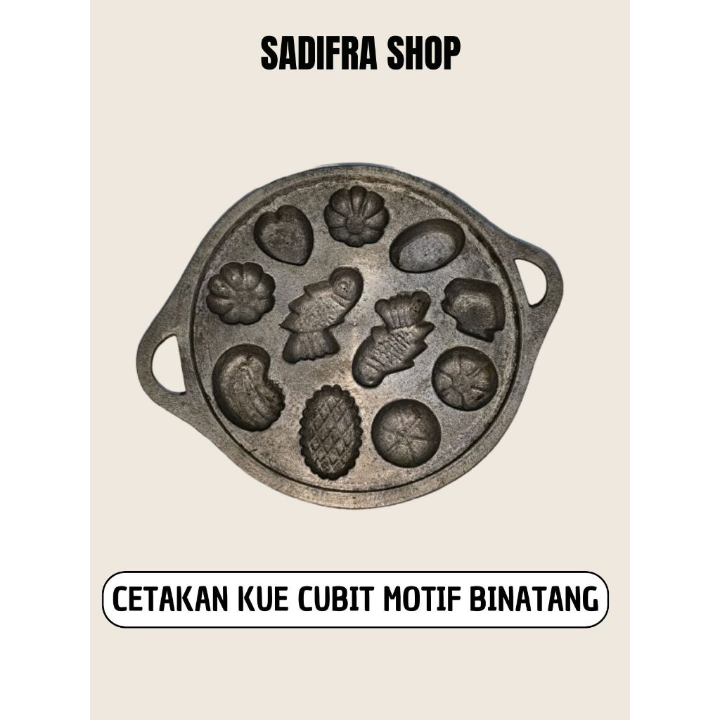 Cetakan Kue Cubit / Cetakan Kue Cubit Anti Lengket
