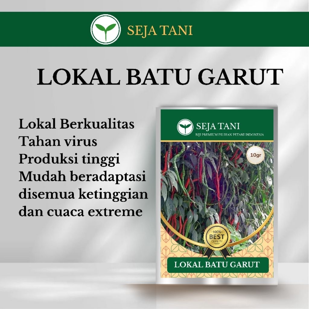 Cmk Lokal Batu Garut benih cabe  / bibit 10gr