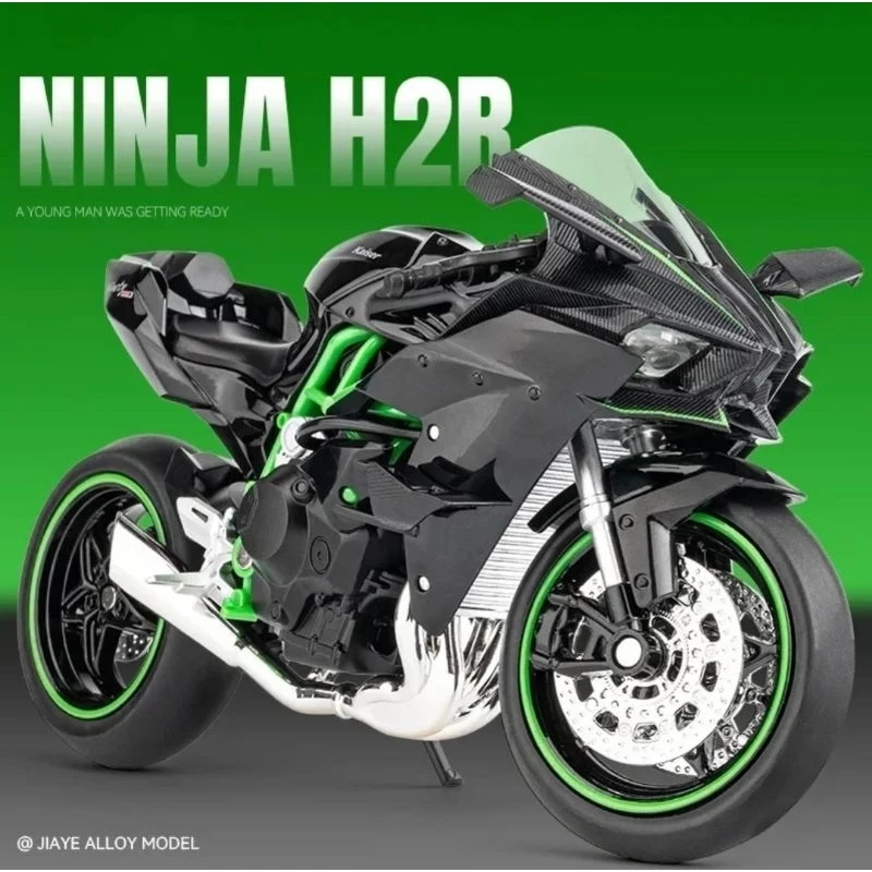 Diecast Miniatur Motor Kawasaki Ninja ZX-25R Skala 1:12 – Detail Sangat Presisi Cocok Untuk: Pajanga