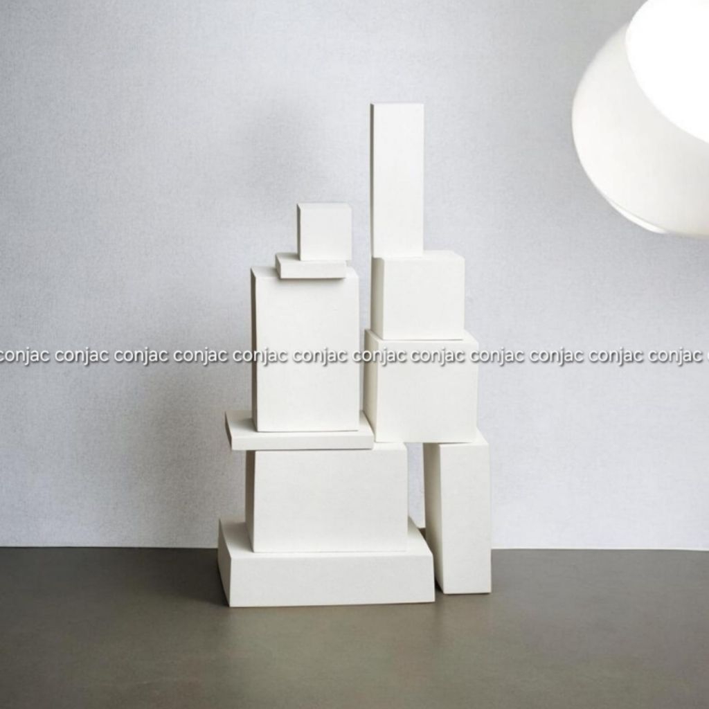 Conjac Props Fotografi Balok Podium - Properti Foto Kubus Foto Produk