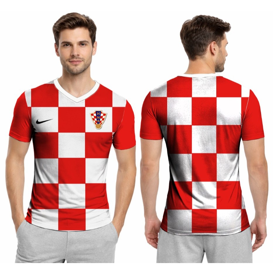 KROASIA CROATIA / Kaos baju jersey croatia kroasia piala dunia 2026