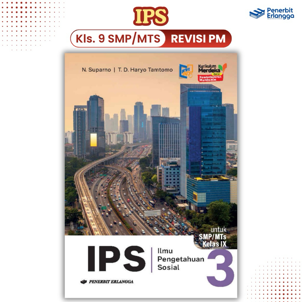 BUKU IPS KELAS 9 SMP/MTS REVISI PM PENERBIT ERLANGGA