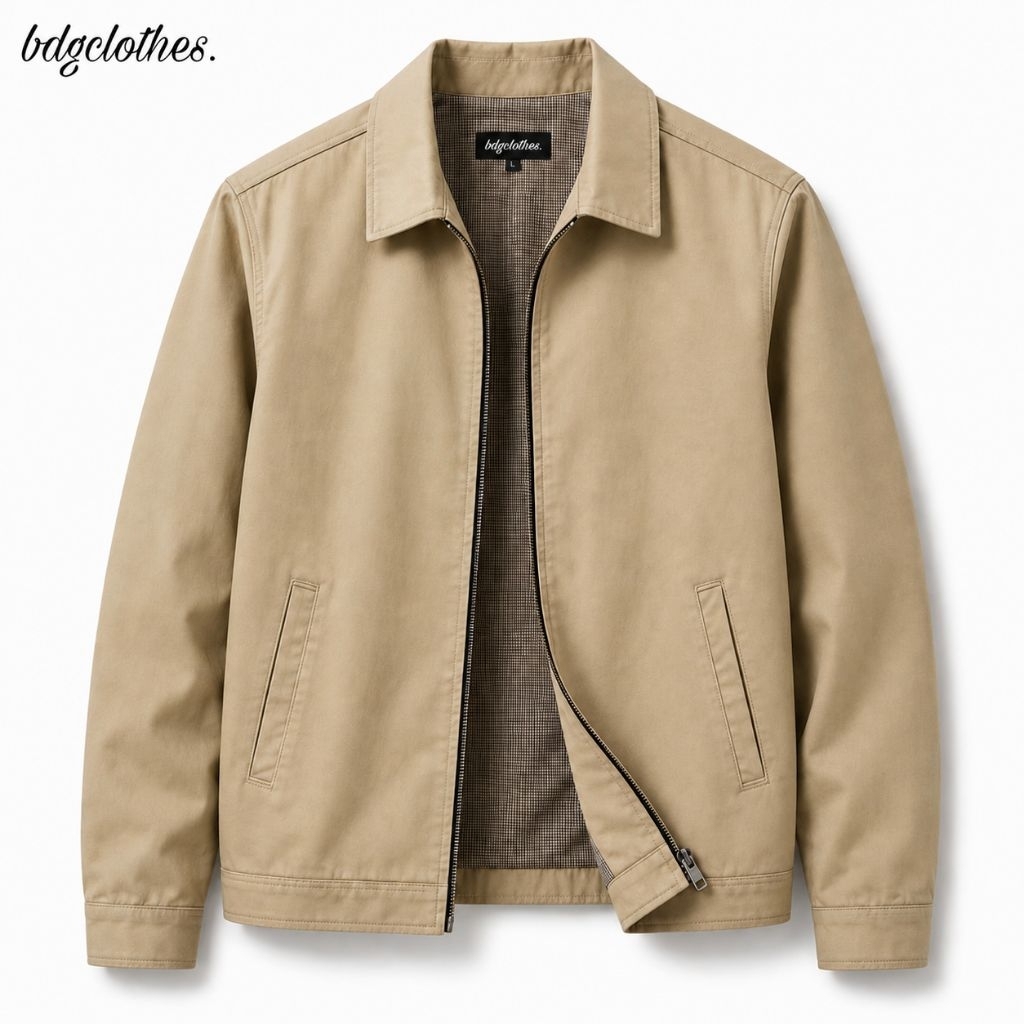 Jaket Blazer Pria Semi Jas Katun Drill Tebal Best Seller Original