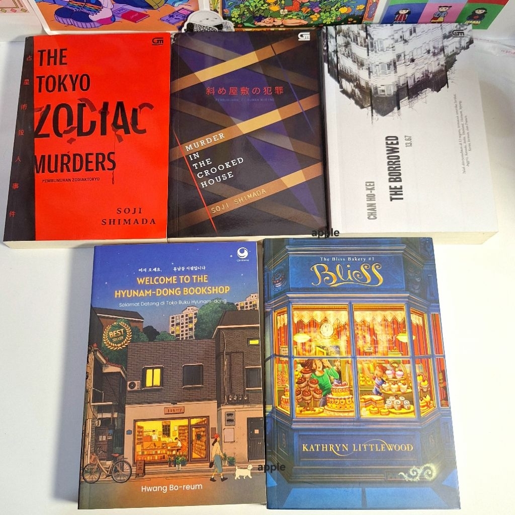 [ pilih jne ] Novel Preloved - The Borrowed - The Tokyo Zodiac Murders - Pembunuhan Rumah Miring (Mu