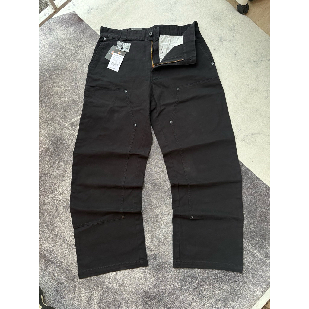 DICKIES CANVAS DOUBLE KNEE TWILL PANTS (BNWT) Size 34