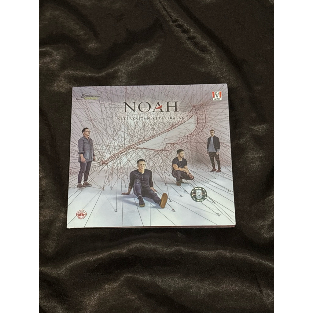 [BA] CD ALBUM NOAH KETERTARIKAN KETERIKATAN ARIEL PETERPAN ORIGINAL