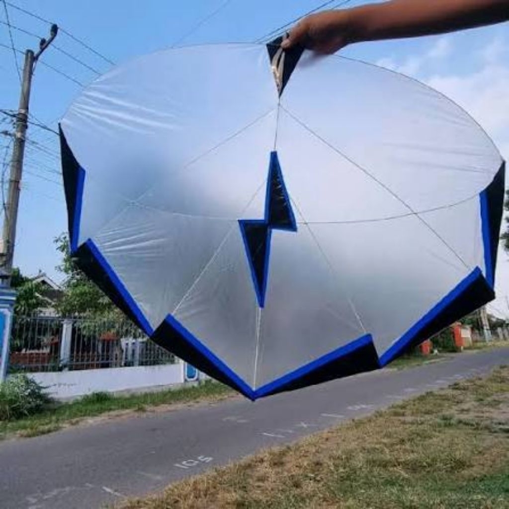 Arku layangan papiran 80 cm cocok untuk aduan
