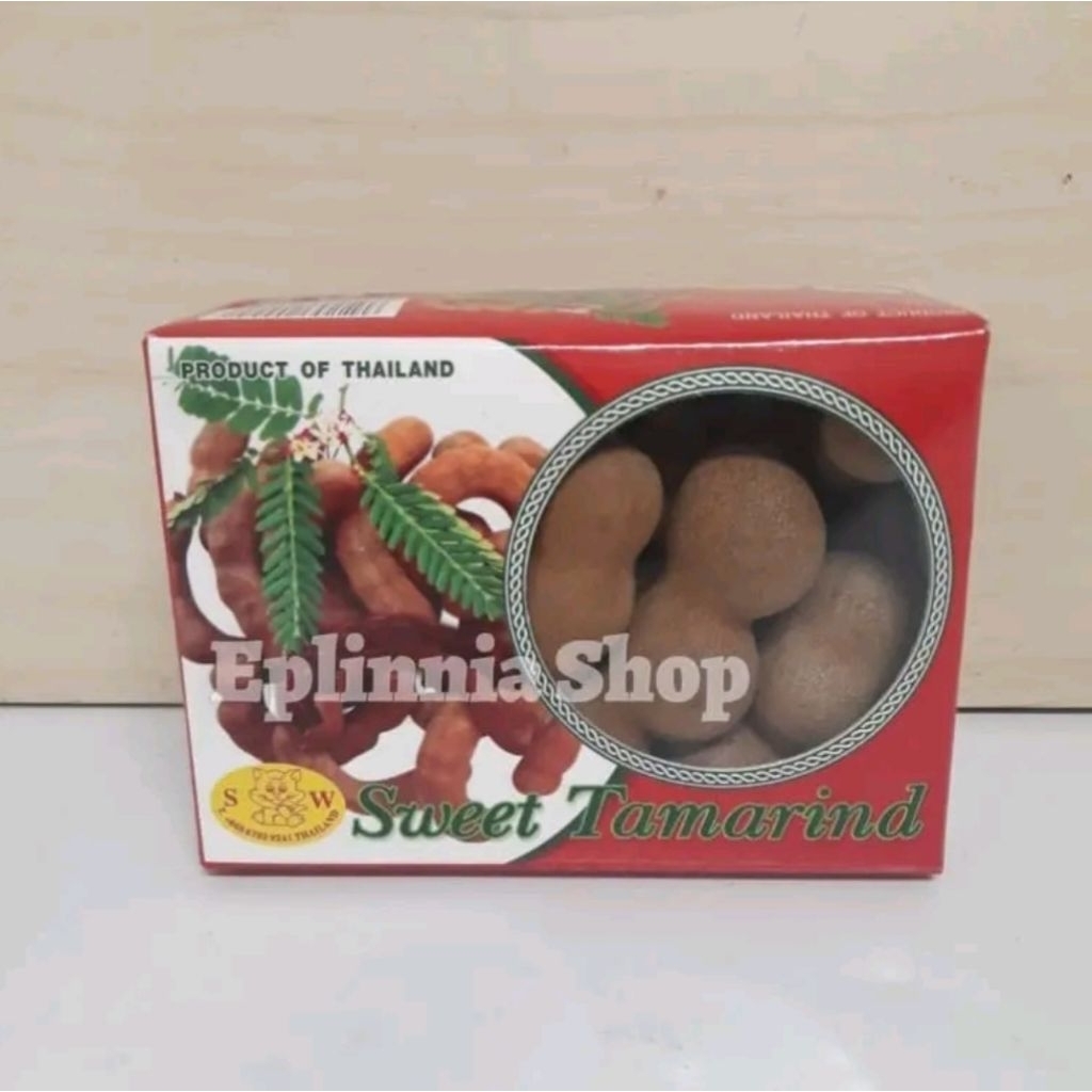 Sweet Tamarind Asam Bangkok Thailand 250 gr - Tamarin Buah Asam