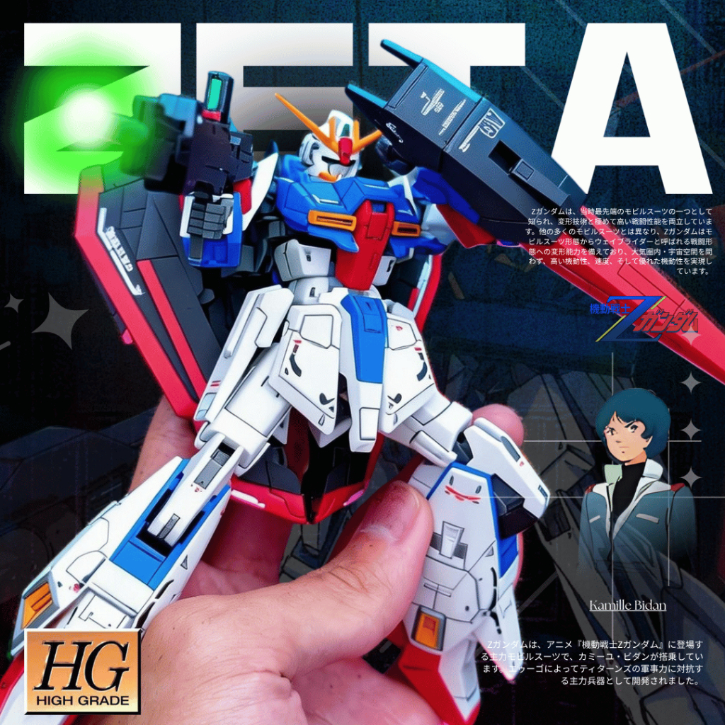 HG Gundam Zeta BY GDTworks