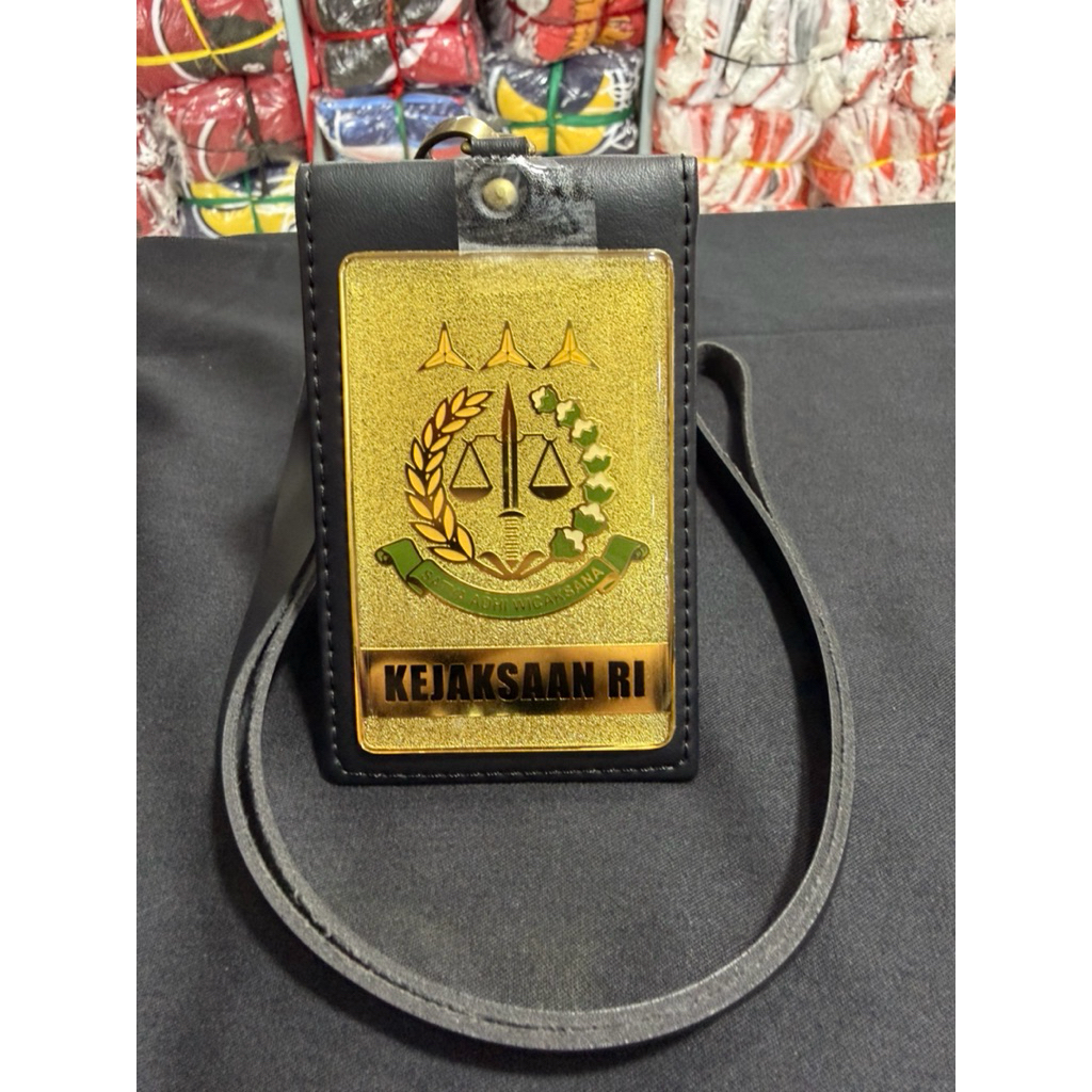 [New] Dompet Custom Kejaksaan - Dompet kalung custom logo kejaksaan - Dompet Custom Kejaksaan