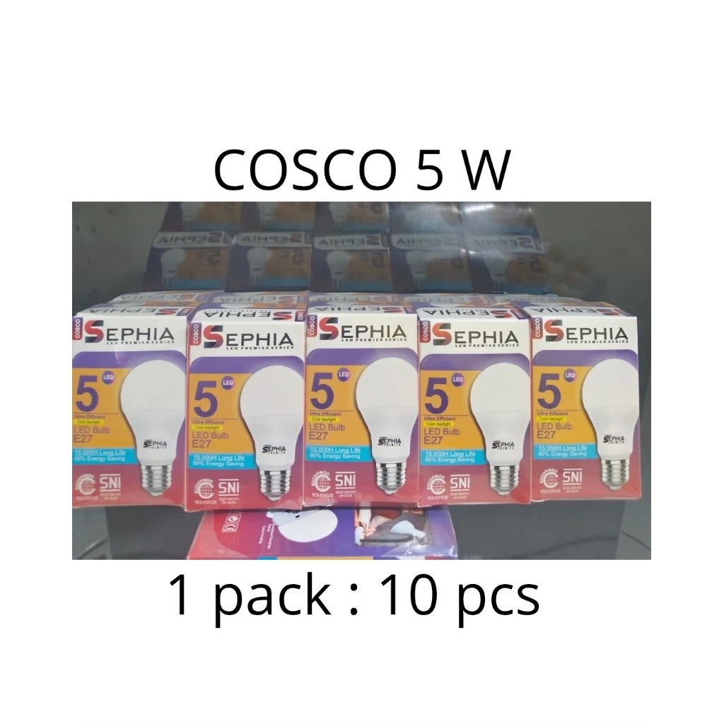 Lampu Led Cosco Sephia 5 w
