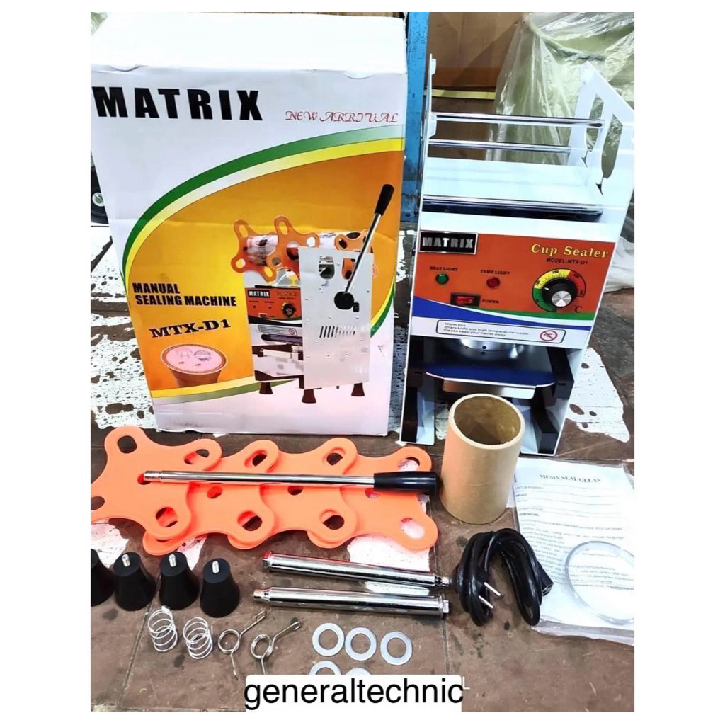 CUP SEALER MATRIX D1 / cup sealer 22oz jumbo matrix