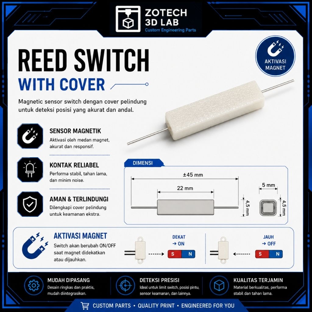 Reed Switch - Sensor Magnet
