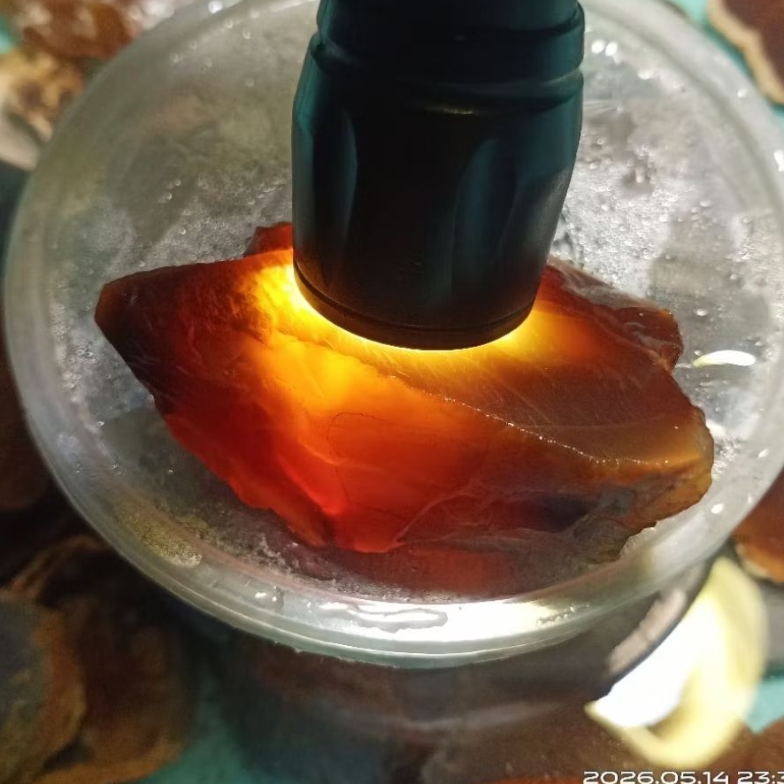 Bahan Batu Akik Kristal - Batu Sulaiman Madu - Rough Batu Akik Kristal